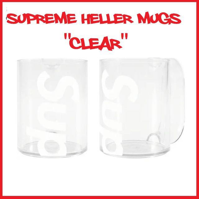 Supreme Heller Mugs Clear マグカップ クリア 国内正規