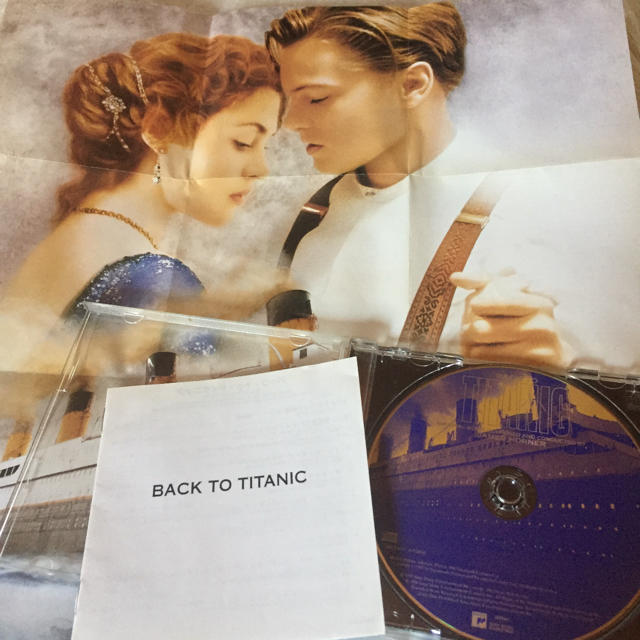 TITANIC CD タイタニック ジェイムズ・ホーナー 映画 サントラ エンタメ/ホビーのCD(映画音楽)の商品写真