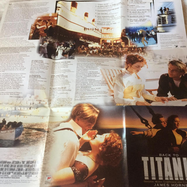 TITANIC CD タイタニック ジェイムズ・ホーナー 映画 サントラ エンタメ/ホビーのCD(映画音楽)の商品写真