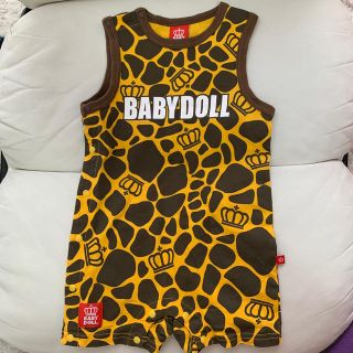 ベビードール(BABYDOLL)のBABY DOLL タンクトップ ロンパース  80cm(ロンパース)