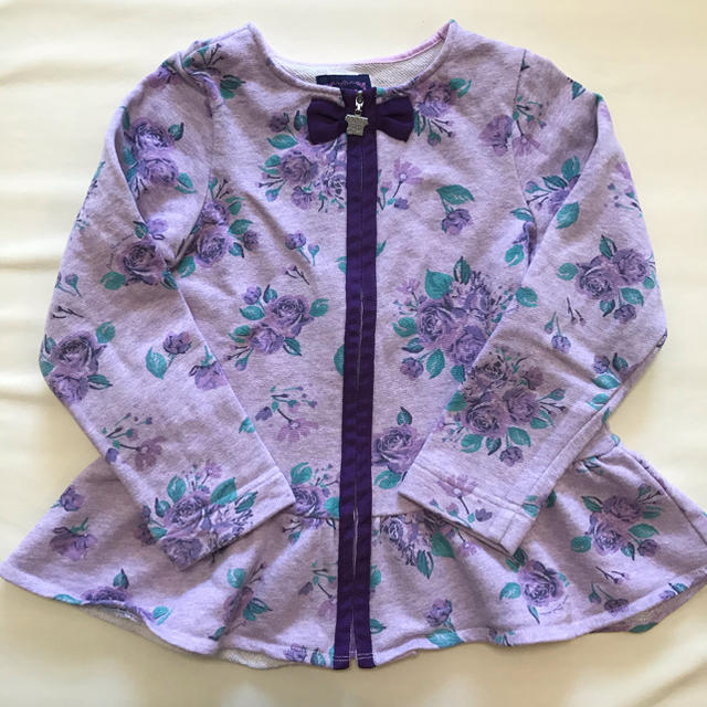 ANNA SUI mini(アナスイミニ)の破格❗️アナスイ　ジャケット　ジッパーカーディガン キッズ/ベビー/マタニティのキッズ服女の子用(90cm~)(ジャケット/上着)の商品写真