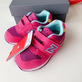 ニューバランス(New Balance)の14.5 新品 ニューバランス スニーカー 996 マゼンダ パープル キッズ(スニーカー)