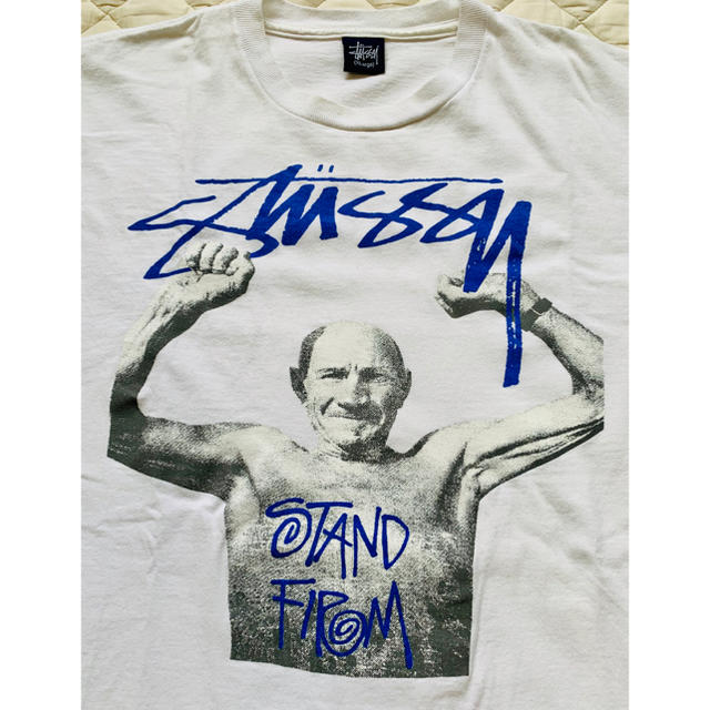 STUSSY(ステューシー)のオールド ステューシー プリント Tシャツ old stussy XL  メンズのトップス(Tシャツ/カットソー(半袖/袖なし))の商品写真