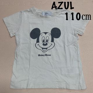 アズールバイマウジー(AZUL by moussy)のアズールバイマウジー：ミッキーTシャツ 男女兼用(Tシャツ/カットソー)