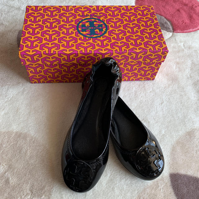 Tory Burch(トリーバーチ)のおかやん様専用！ Tory Burch トリーバーチ バレエ フラット シューズ レディースの靴/シューズ(バレエシューズ)の商品写真