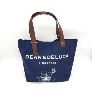 ディーンアンドデルーカ(DEAN & DELUCA)の【日本未入荷】DEAN&DELUCA   シンガポール　トートバッグ　取手が革　(トートバッグ)