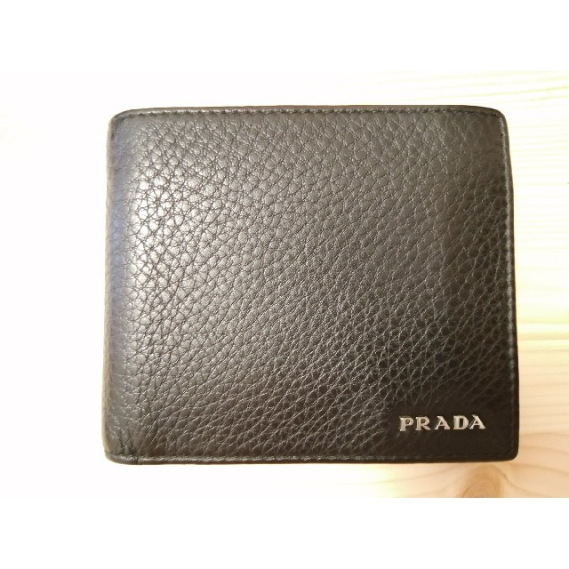 PRADA(プラダ)のPRADA　折り畳み財布　プラダ　二つ折り メンズのファッション小物(折り財布)の商品写真