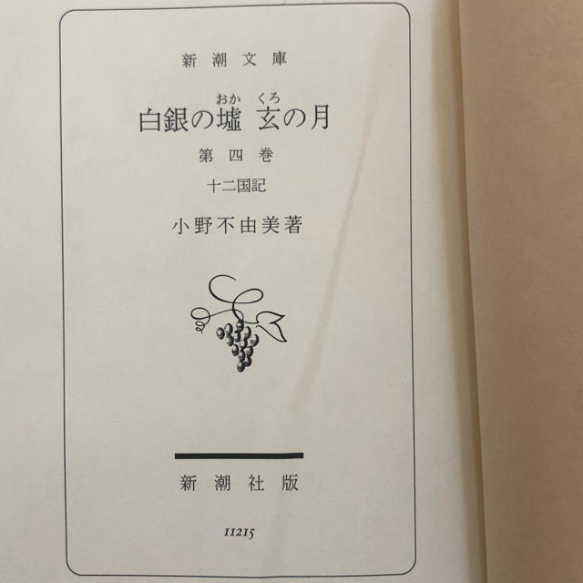 白銀の墟　玄の月 十二国記 第三巻と第四巻セット エンタメ/ホビーの本(文学/小説)の商品写真