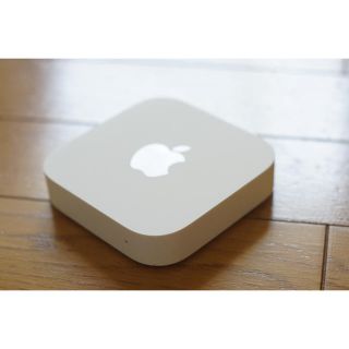 アップル(Apple)のApple AirMac Express 802.11n (第2世代) 中古(PC周辺機器)