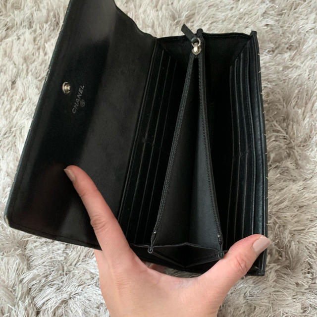 CHANEL ワイルドステッチ 長財布 正規品 - www.sorbillomenu.com