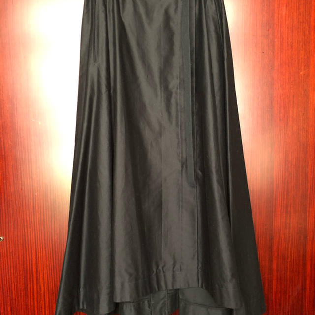 Ron Herman(ロンハーマン)のebure  エブール　黒コットンロングスカート レディースのスカート(ロングスカート)の商品写真