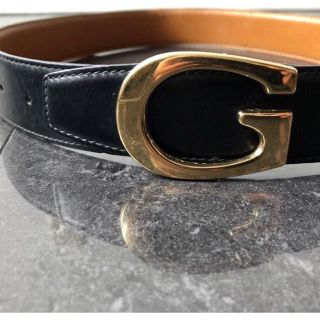 グッチ(Gucci)のGUCCI オールドグッチ 金 ゴールド ロゴベルト(ベルト)