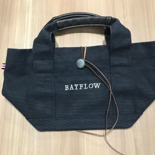 ベイフロー(BAYFLOW)のBAYFLOW トートバッグ　Sサイズ　黒(トートバッグ)