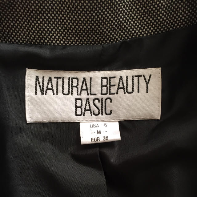 NATURAL BEAUTY BASIC(ナチュラルビューティーベーシック)のしあ様 ナチュラルビューティージャケット レディースのフォーマル/ドレス(スーツ)の商品写真