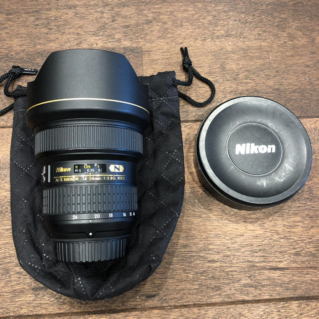 新品入荷 Nikon ED 14-24F2.8G NIKKOR NikonのAF-S - レンズ(単焦点