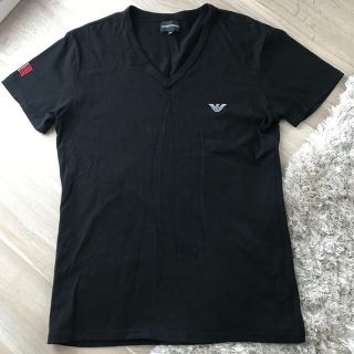 エンポリオアルマーニ(Emporio Armani)のエンポリオアルマーニ　半袖でTシャツ(黒) 2枚セット(Tシャツ/カットソー(半袖/袖なし))