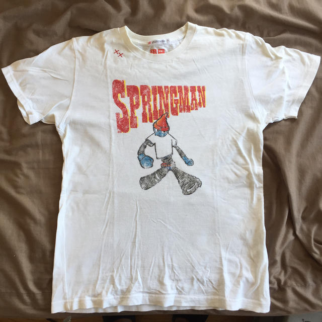 UNIQLO(ユニクロ)のユニクロ×ユニコーン コラボTシャツ Sサイズ UT SPRINGMAN メンズのトップス(Tシャツ/カットソー(半袖/袖なし))の商品写真