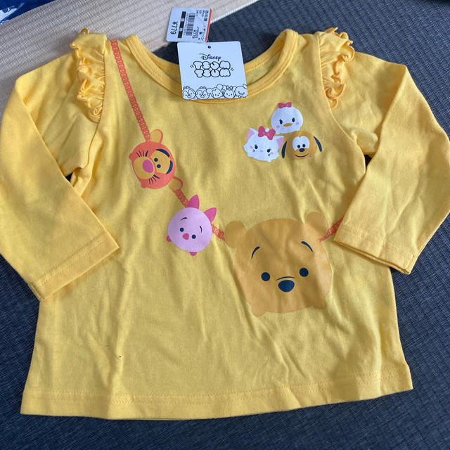 Disney(ディズニー)のディズニー　ロンＴ 90 キッズ/ベビー/マタニティのキッズ服女の子用(90cm~)(Tシャツ/カットソー)の商品写真