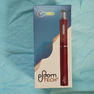 プルームテック(PloomTECH)の【新品、未開封】Ploom TECH＋スターターキット（ワインレッド）(タバコグッズ)