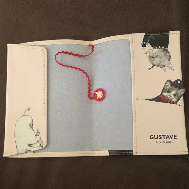 革製 ヒグチユウコ ブックカバー 中古