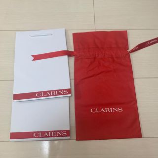 クラランス(CLARINS)のCLARINS 紙袋　ラッピング(ショップ袋)