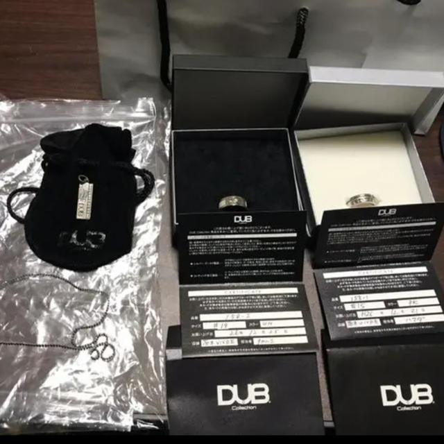 DUB Collection(ダブコレクション)のDUB リング2つ トップ1つ レディースのアクセサリー(リング(指輪))の商品写真