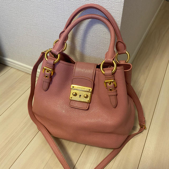 レディース【値下げ】3way miumiu バッグ