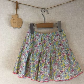 プチバトー(PETIT BATEAU)のプチバトー 8a 花柄 スカート ☆美品☆(スカート)