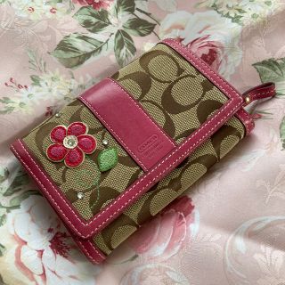 コーチ(COACH)の【お値下げ！】COACH コーチ 財布 花(財布)