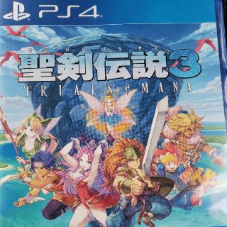 スクウェアエニックス(SQUARE ENIX)の【開封済】特典コード未使用 聖剣伝説3 トライアルズ オブ マナ PS4(家庭用ゲームソフト)