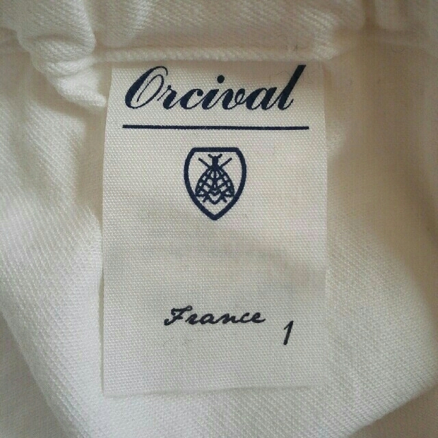 ORCIVAL(オーシバル)のオーシバル オーチバル イージーパンツ ホワイト レディースのパンツ(カジュアルパンツ)の商品写真