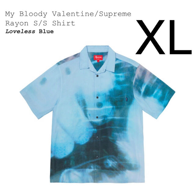 supreme my bloody valentine rayon シャツ