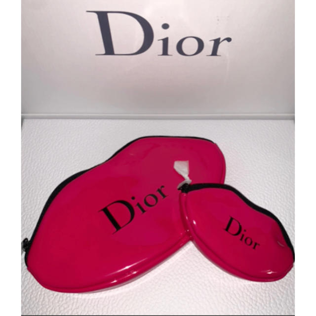 Dior(ディオール)のDior ポーチ 大小 セット レディースのファッション小物(ポーチ)の商品写真