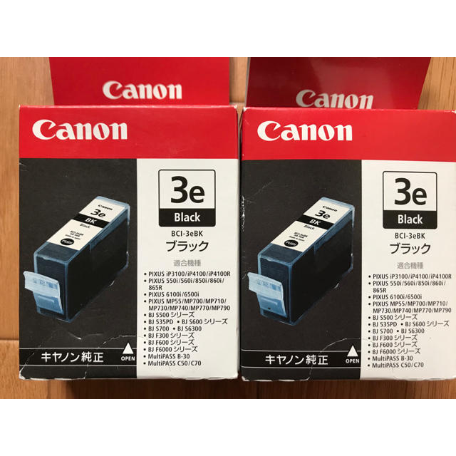 Canon キヤノンBCI-3eBK ブラックインク