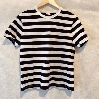 アハロバター(Ahalo Butter)のヘルスニット　ボーダーTシャツ　未使用(Tシャツ(長袖/七分))