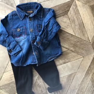 ラングラー(Wrangler)のデニムシャツ 80 (シャツ/カットソー)