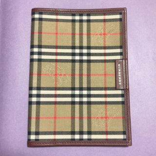 バーバリー(BURBERRY)のバーバリー　ブックカバー　美品(ブックカバー)