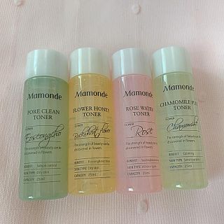 アモーレパシフィック(AMOREPACIFIC)の新品　Mamonde　マモンドトナー　化粧水 25ml セット(化粧水/ローション)