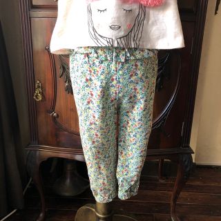 ザラキッズ(ZARA KIDS)のZara Baby Girl  小花柄　パンツ　サイズ92(パンツ/スパッツ)