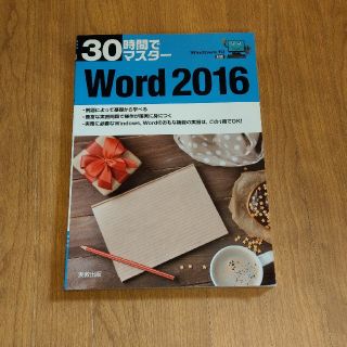 ３０時間でマスタ－Ｗｏｒｄ　２０１６ Ｗｉｎｄｏｗｓ　１０対応(コンピュータ/IT)