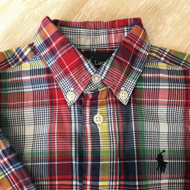 Ralph Lauren(ラルフローレン)のGW価格☆美品ラルフローレンシャツ24M  キッズ/ベビー/マタニティのキッズ服男の子用(90cm~)(Tシャツ/カットソー)の商品写真