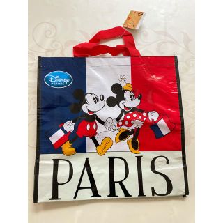 ディズニー(Disney)のフランス　ディズニーショップ♪ ショッピングマイバッグ　新品未使用タグ付き(キャラクターグッズ)