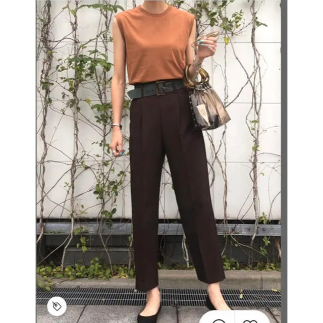 moussy - MOUSSY WAIST BELT TUXEDO PANTSの通販 by yume's shop ...