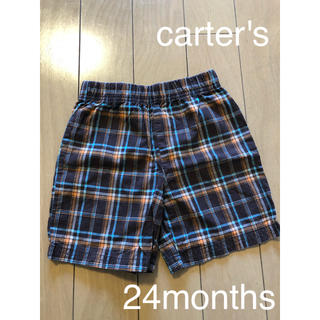 カーターズ(carter's)のカーターズ  carter's 半ズボン　ハーフパンツ綿100% チェック(パンツ)