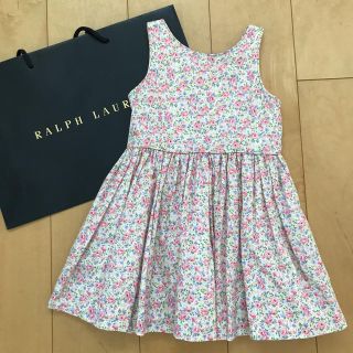 ラルフローレン(Ralph Lauren)のラルフローレン  花柄　ワンピース　95〜100センチ(ワンピース)