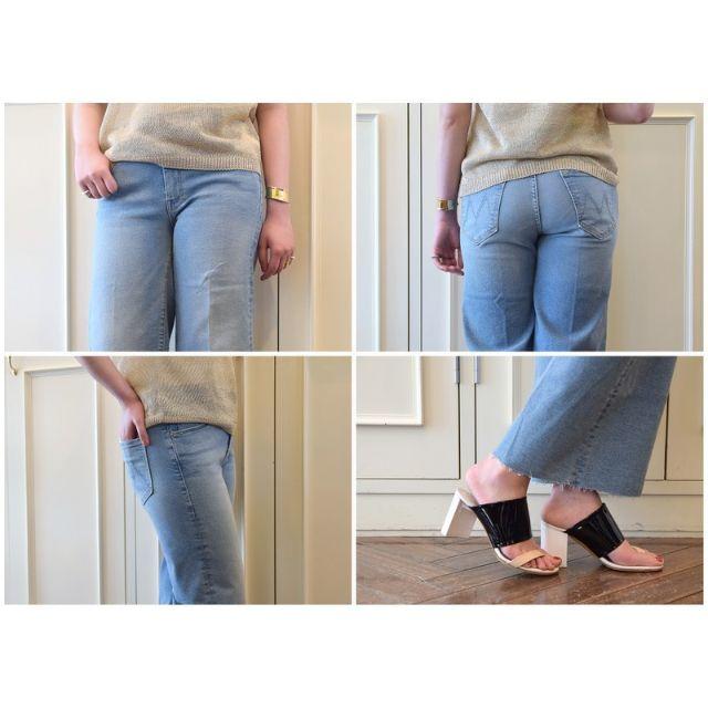 mother - 新品 MOTHER(マザー) THE ROLLER CROP FRAY #25の通販 by