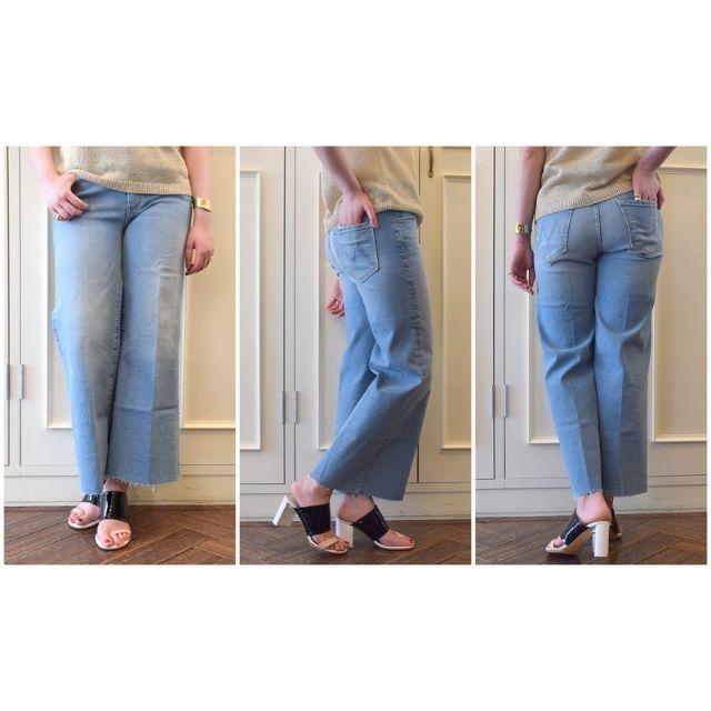 mother - 新品 MOTHER(マザー) THE ROLLER CROP FRAY #25の通販 by