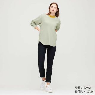 ユニクロ(UNIQLO)のユニクロ 今季ワッフルオーバーサイズT(Tシャツ(長袖/七分))