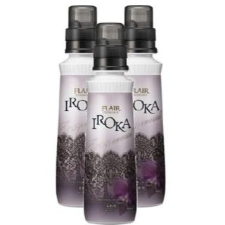 カオウ(花王)の新品【IROKA】フレアフレグランス 柔軟剤 Envy（570ml×3本）(日用品/生活雑貨)