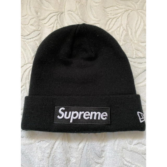 帽子supreme ニット帽　boxロゴ